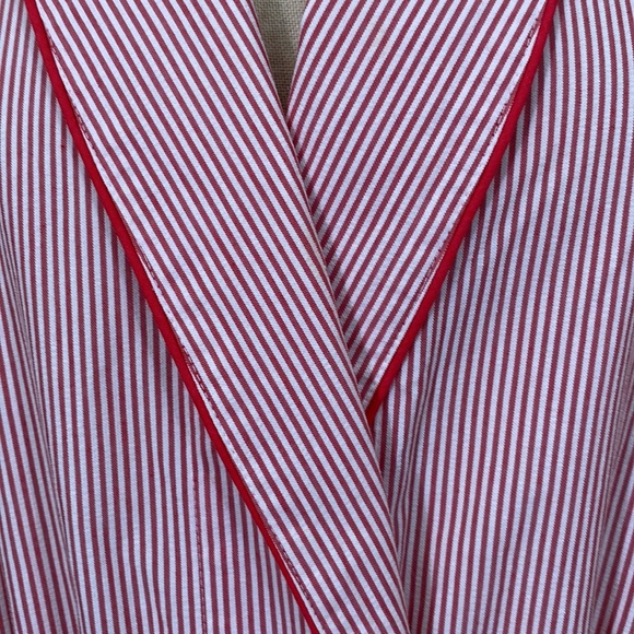 Austin Manor Vintage Men’s SeerSucker Lounging Robe - Picture 9 of 13